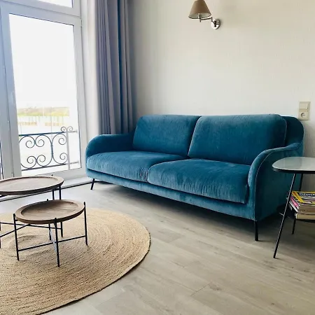 公寓 Spacious Bright On The Seawall In Zeebrugge 布鲁日